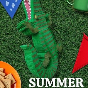 Green Alligator Piñata for Parties